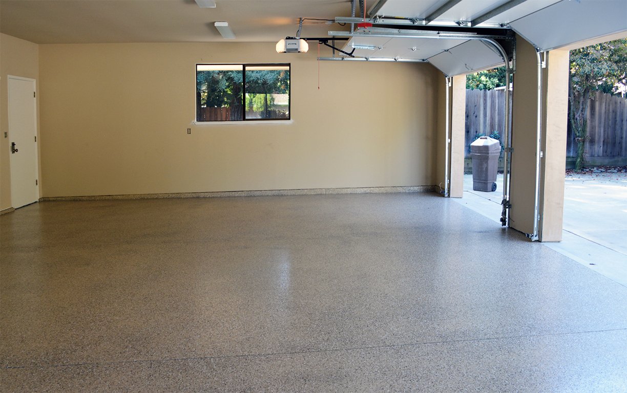 Home gym epoxy flooring