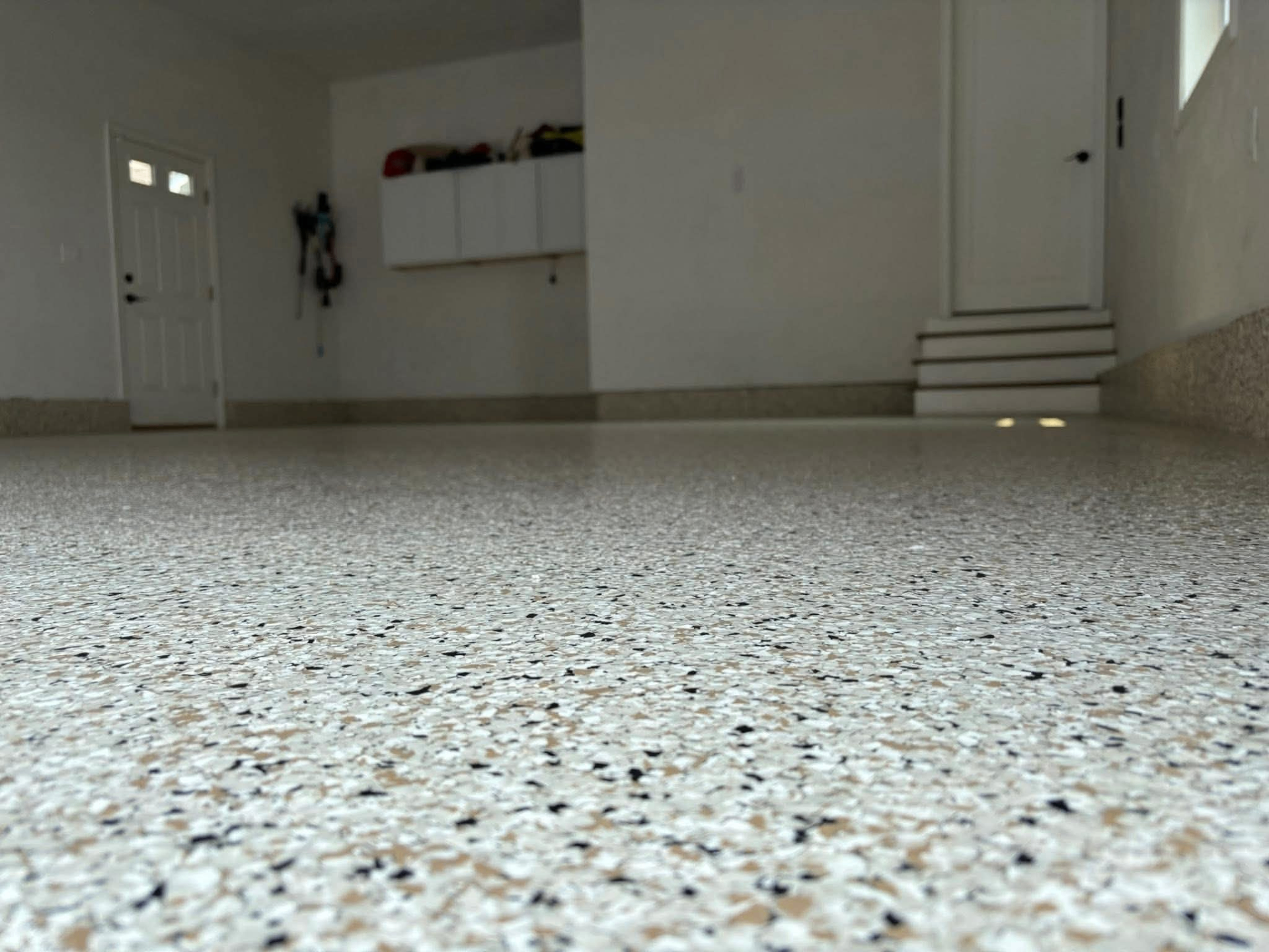 Epoxy Bros garage flake epoxy floor