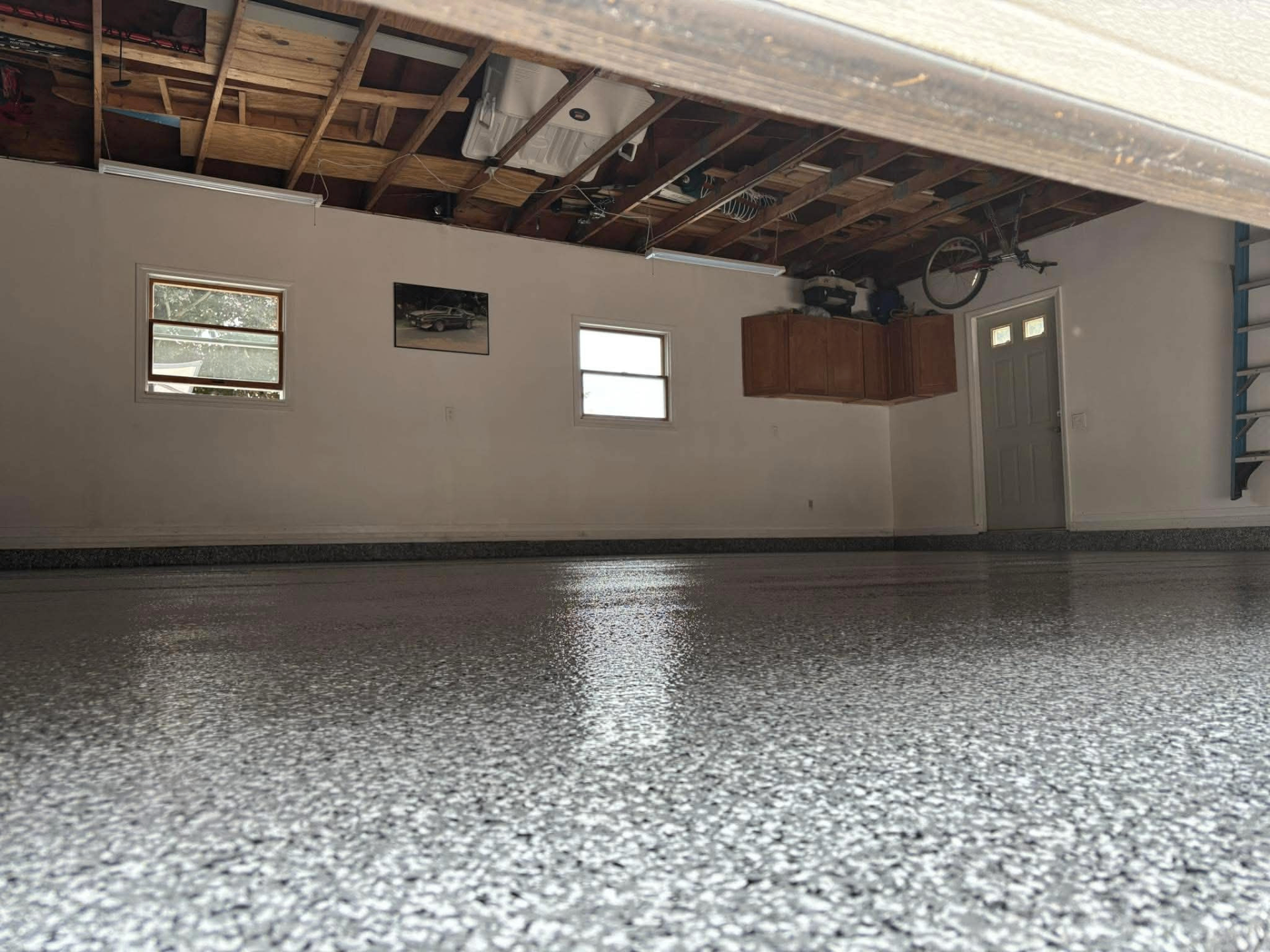 Epoxy Bros garage floor flake coating