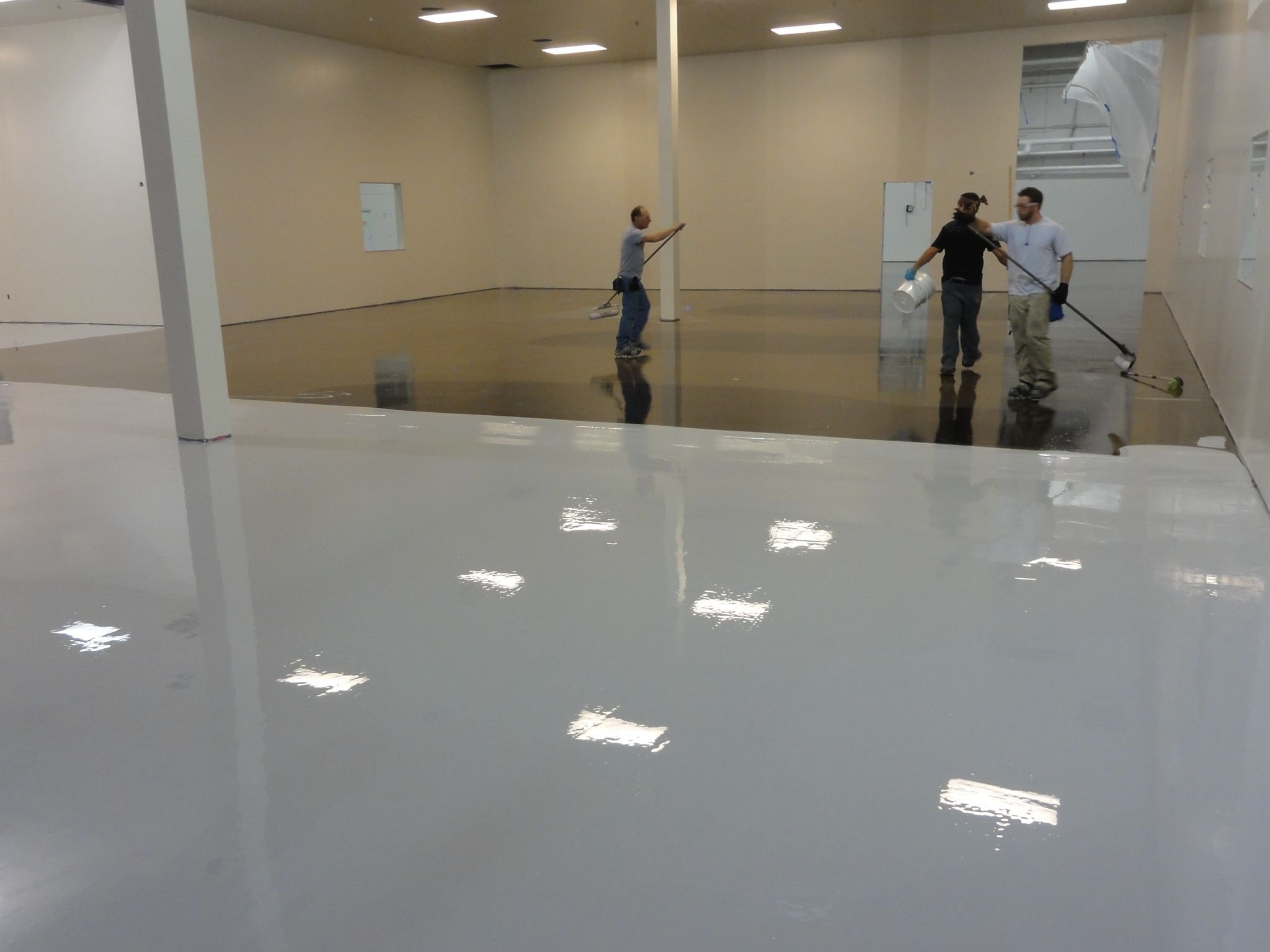 Modern interior epoxy